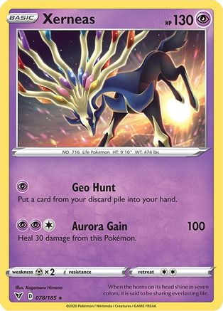 Xerneas (078/185) - SVV  - Holo Rare - Holofoil