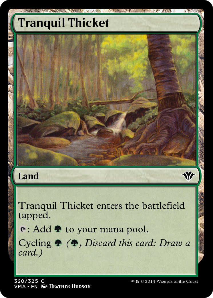 Tranquil Thicket (VMA-320) - common - Foil