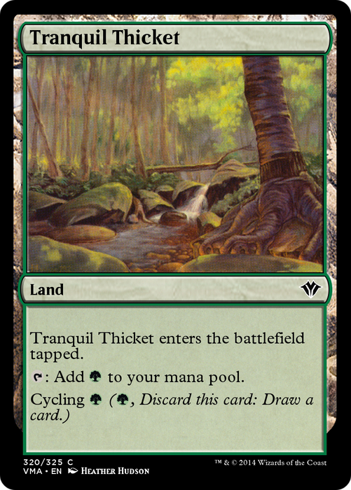 Tranquil Thicket (VMA-320) - common - Foil