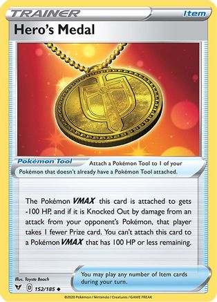 Hero's Medal (152/185) - SVV  - Uncommon