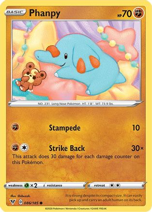 Phanpy (086/185) - SVV  - Common - Reverse Holofoil
