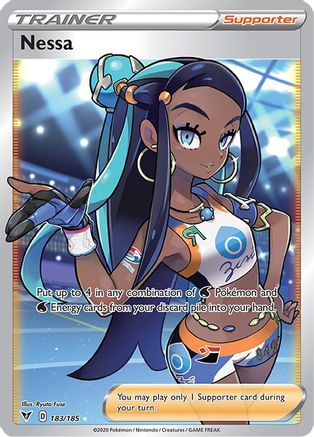 Nessa (Full Art) (183/185) - SVV  - Ultra Rare - Holofoil