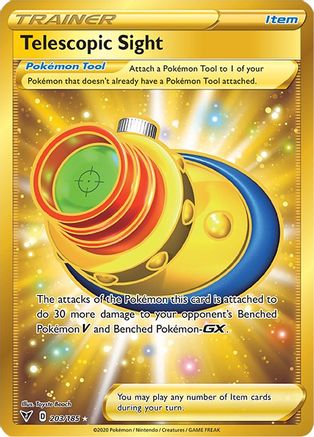 Telescopic Sight (Secret) (203/185) - SVV  - Secret Rare - Holofoil