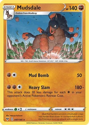 Mudsdale (097/185) - SVV  - Rare