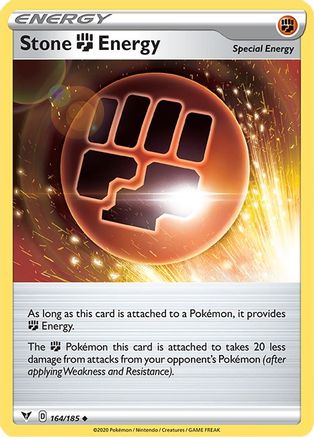 Stone Fighting Energy (164/185) - SVV  - Uncommon