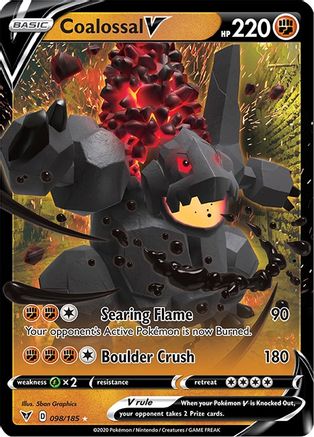 Coalossal V (098/185) - SVV  - Ultra Rare - Holofoil
