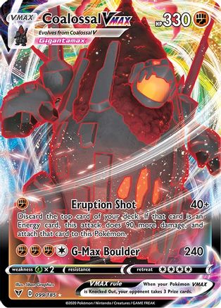 Coalossal VMAX (099/185) - SVV  - Ultra Rare - Holofoil