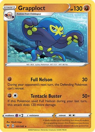 Grapploct (101/185) - SVV  - Rare - Reverse Holofoil