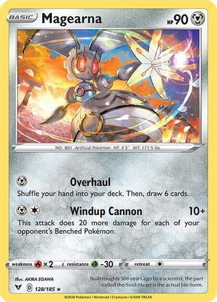 Magearna (128/185) - SVV  - Holo Rare - Reverse Holofoil