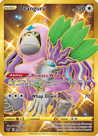 Oranguru (Secret) (199/185) - SVV  - Secret Rare - Holofoil