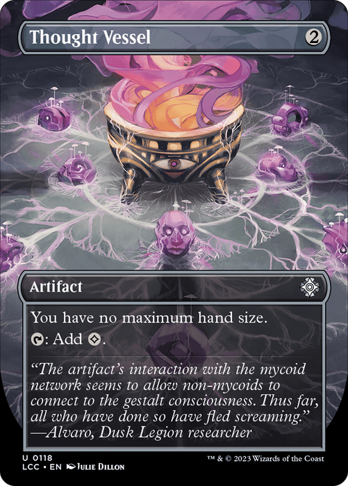 Thought Vessel (LCC-118) - uncommon (Borderless) - Foil