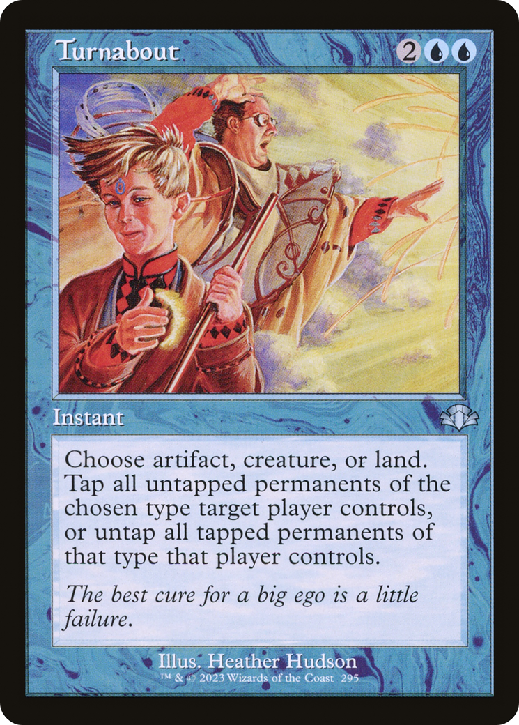 Turnabout (DMR-295) - uncommon - Foil
