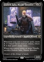 Endrek Sahr, Master Breeder (CMM-511) - rare - Etched Foil