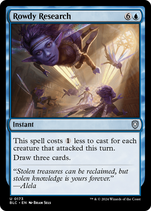 Rowdy Research (BLC-173) - uncommon