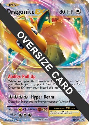 Dragonite EX (072/108) - JC  - Promo - Holofoil