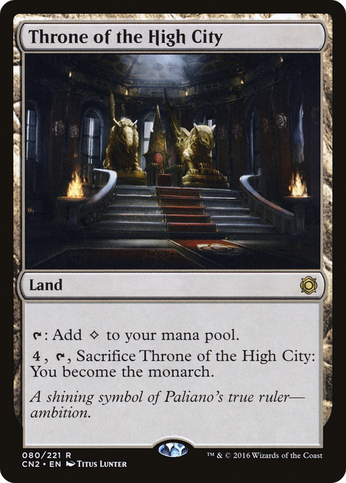Throne of the High City (CN2-080) - rare - Foil