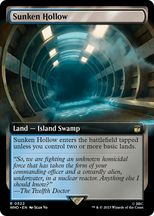 Sunken Hollow (WHO-522) - rare: (Extended Art)