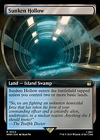 Sunken Hollow (WHO-522) - rare: (Extended Art) - Foil