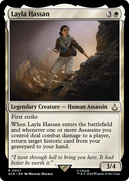 Layla Hassan (ACR-007) - rare