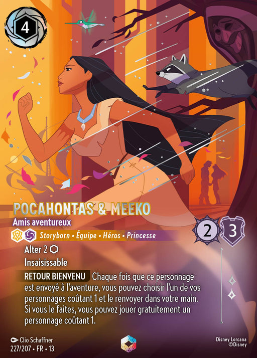 Pocahontas & Meeko - Amis aventureux