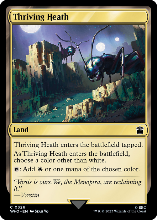 Thriving Heath (WHO-326) - common - Foil