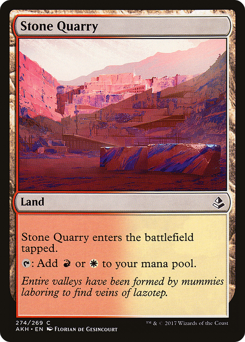 Stone Quarry (AKH-274) - common