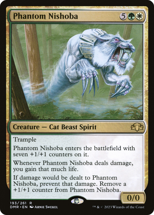 Phantom Nishoba (DMR-193) - rare - Foil