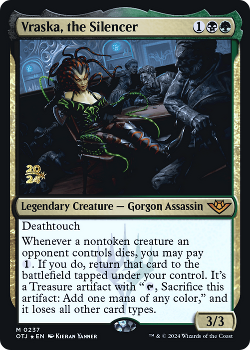 Vraska, the Silencer (PRE-237S) - mythic - Foil
