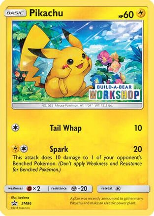 Pikachu (SM86) - MCP  - Promo