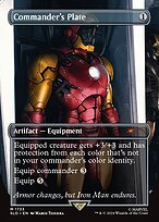 Commander's Plate (SLD-1733) - mythic (Borderless)