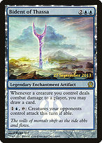 Bident of Thassa (LARP-42★) - rare: (enchantment) - Foil