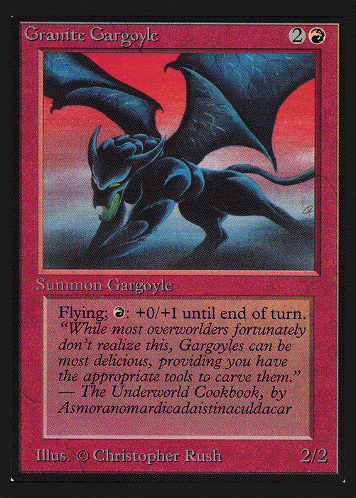 Granite Gargoyle (CED-156) - rare