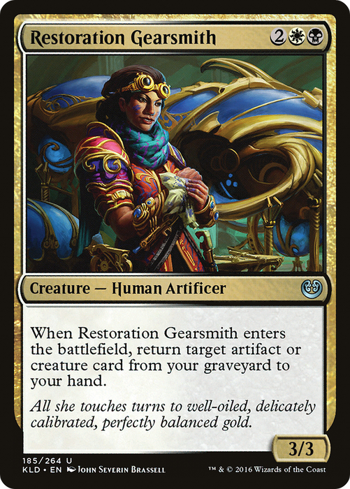 Restoration Gearsmith (KLD-185) - uncommon - Foil