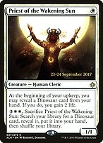 Priest of the Wakening Sun (PRE-27S) - rare - Foil
