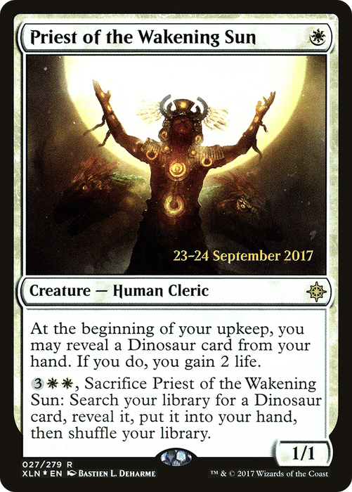 Priest of the Wakening Sun (PRE-27S) - rare - Foil