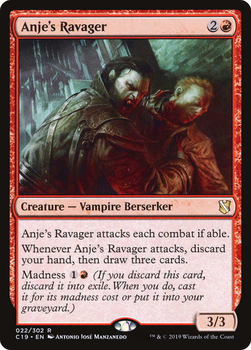 Anje's Ravager (C19-022) - rare