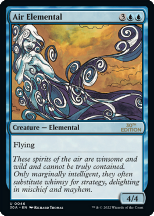 Air Elemental (30A-046) - uncommon