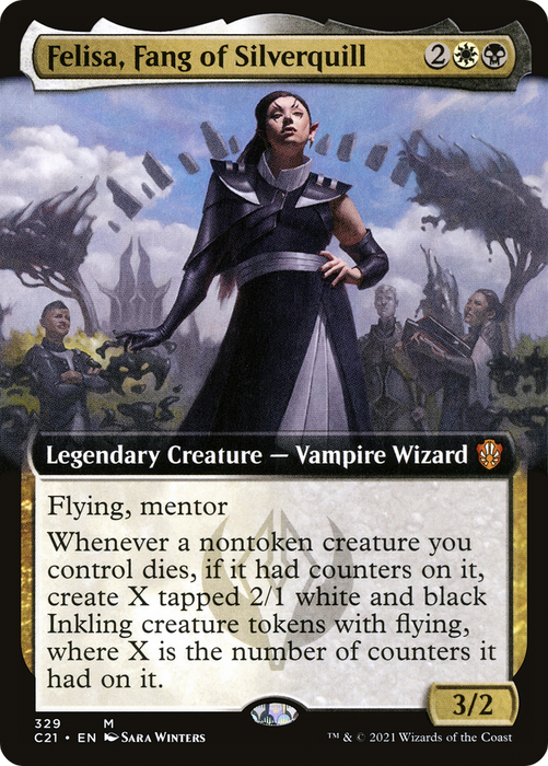 Felisa, Fang of Silverquill (C21-329) - mythic: (Extended Art)