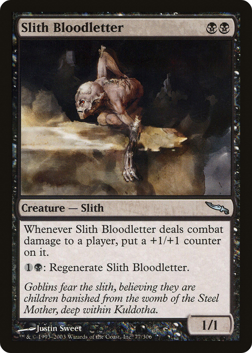 Slith Bloodletter (MRD-077) - uncommon - Foil