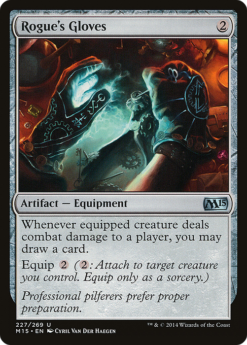 Rogue's Gloves (M15-227) - uncommon