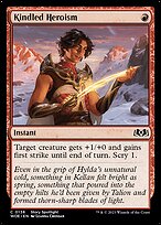 Kindled Heroism (WOE-138) - common - Foil