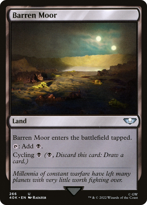 Barren Moor (40K-266) - uncommon
