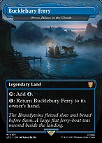 Oboro, Palace in the Clouds (LTC-371) - mythic / Bucklebury Ferry (Borderless) - Foil