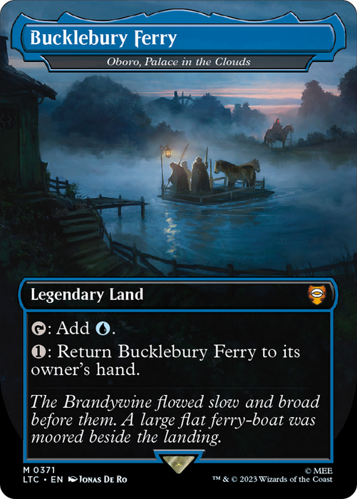 Oboro, Palace in the Clouds (LTC-371) - mythic / Bucklebury Ferry (Borderless)
