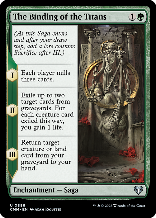 The Binding of the Titans (CMM-886) - uncommon