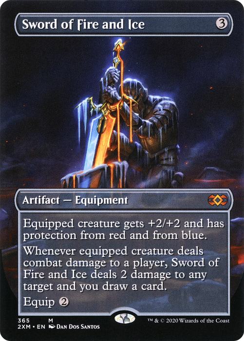 Sword of Fire and Ice (2XM-365) - mythic (Borderless)