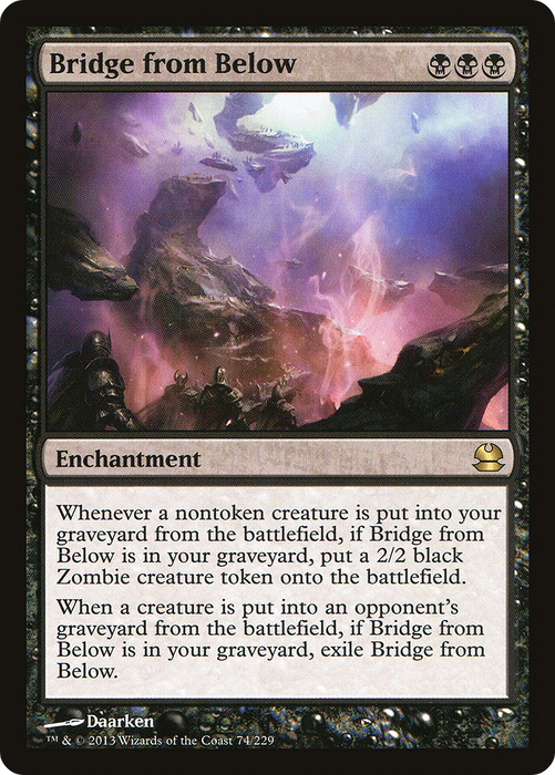 Bridge from Below (MMA-074) - rare - Foil
