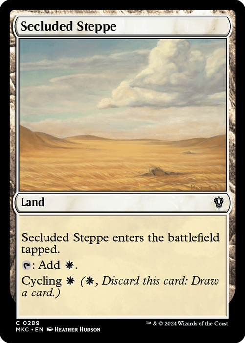 Secluded Steppe (MKC-289) - common