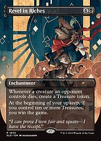 Revel in Riches (SLD-1830) - rare (Borderless) - Foil