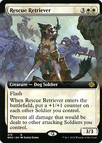 Rescue Retriever (BRO-373) - rare: (Extended Art)